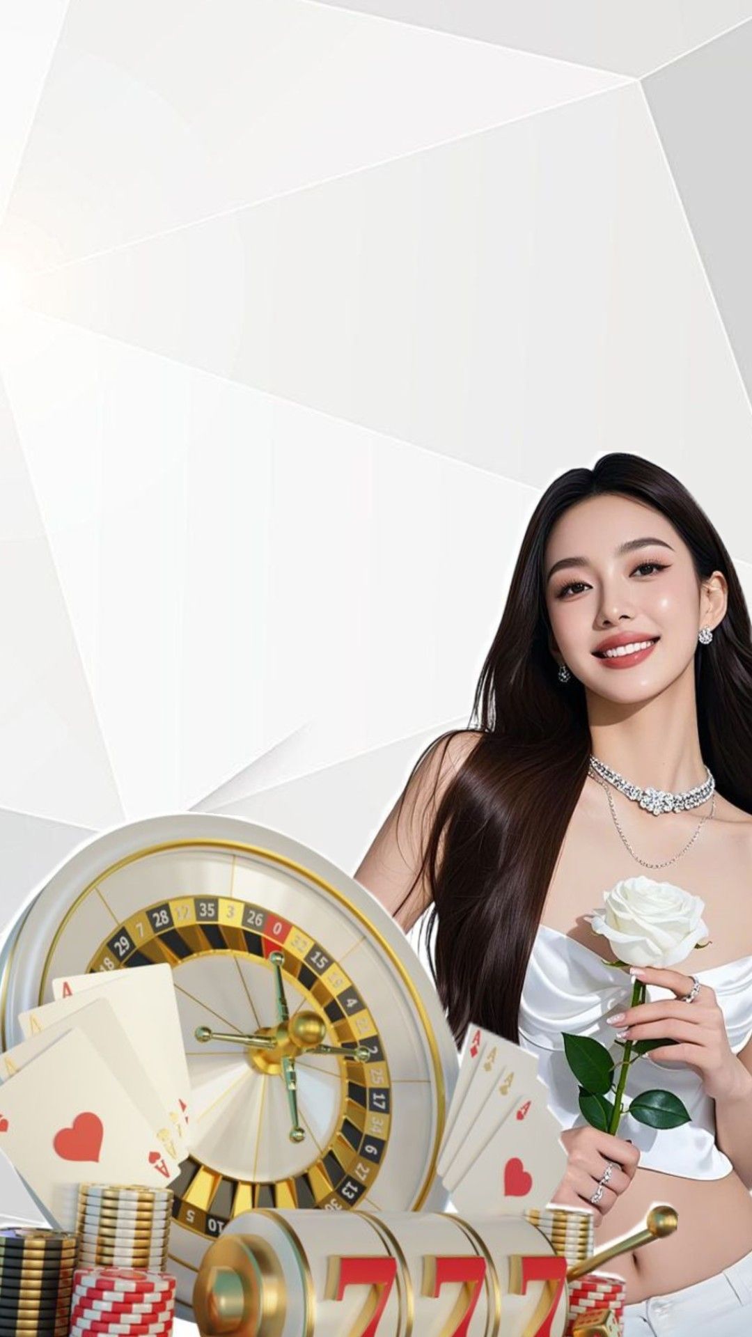 Mobile phone displaying jaksel togel Free Play casino interface with live dealer tables